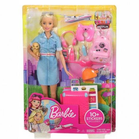 BARBIE ΕΤΟΙΜΗ ΓΙΑ ΤΑΞΙΔΙ  / Barbie-Κούκλες Μόδας   